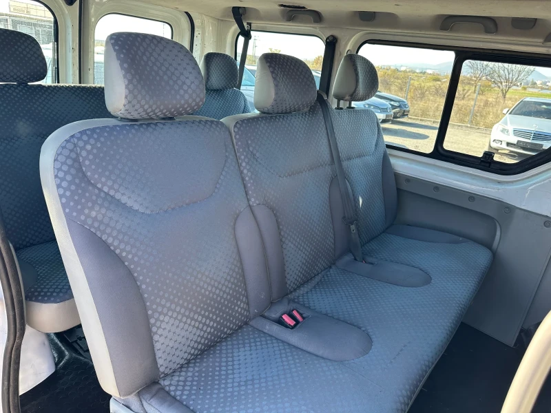 Renault Trafic 8+ 1* 2.0DCI* 115к.с* КЛИМАТИК* 6 скорости, снимка 14 - Бусове и автобуси - 52413089