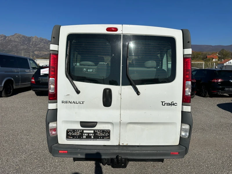 Renault Trafic 8+ 1* 2.0DCI* 115к.с* КЛИМАТИК* 6 скорости, снимка 6 - Бусове и автобуси - 52413089