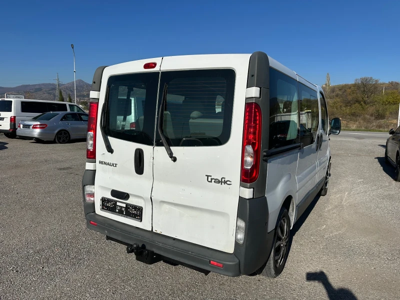 Renault Trafic 8+ 1* 2.0DCI* 115к.с* КЛИМАТИК* 6 скорости, снимка 5 - Бусове и автобуси - 52413089