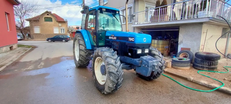 Трактор New Holland 7840, снимка 3 - Селскостопанска техника - 47426466