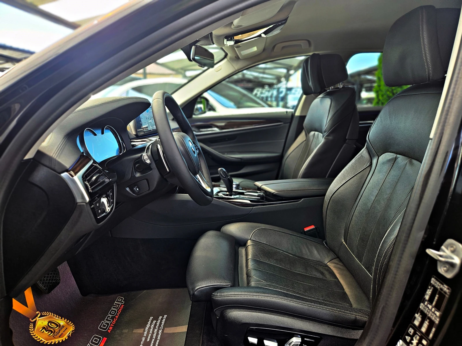 BMW 530 M/XD/LUXURY/DIGITAL/HUD/DISTR/3DCAM/ВАКУМ/ОБДУХ/LI, снимка 15 - Автомобили и джипове - 54125562