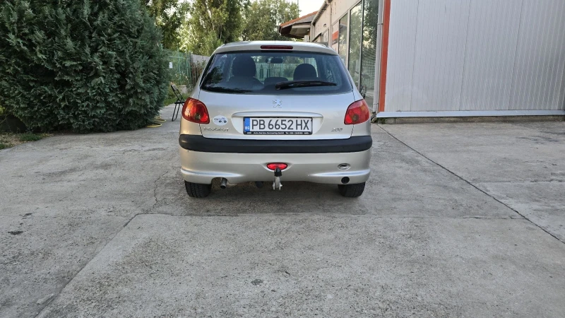 Peugeot 206 75 к.с.Газ! Теглич!, снимка 4 - Автомобили и джипове - 47334157