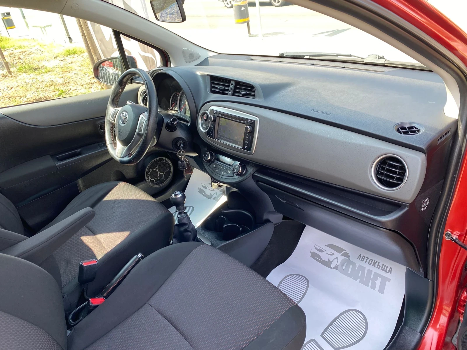 Toyota Yaris 1.3VVT-i/EU.5B/РЕАЛНИ КМ ! ! !  - изображение 10