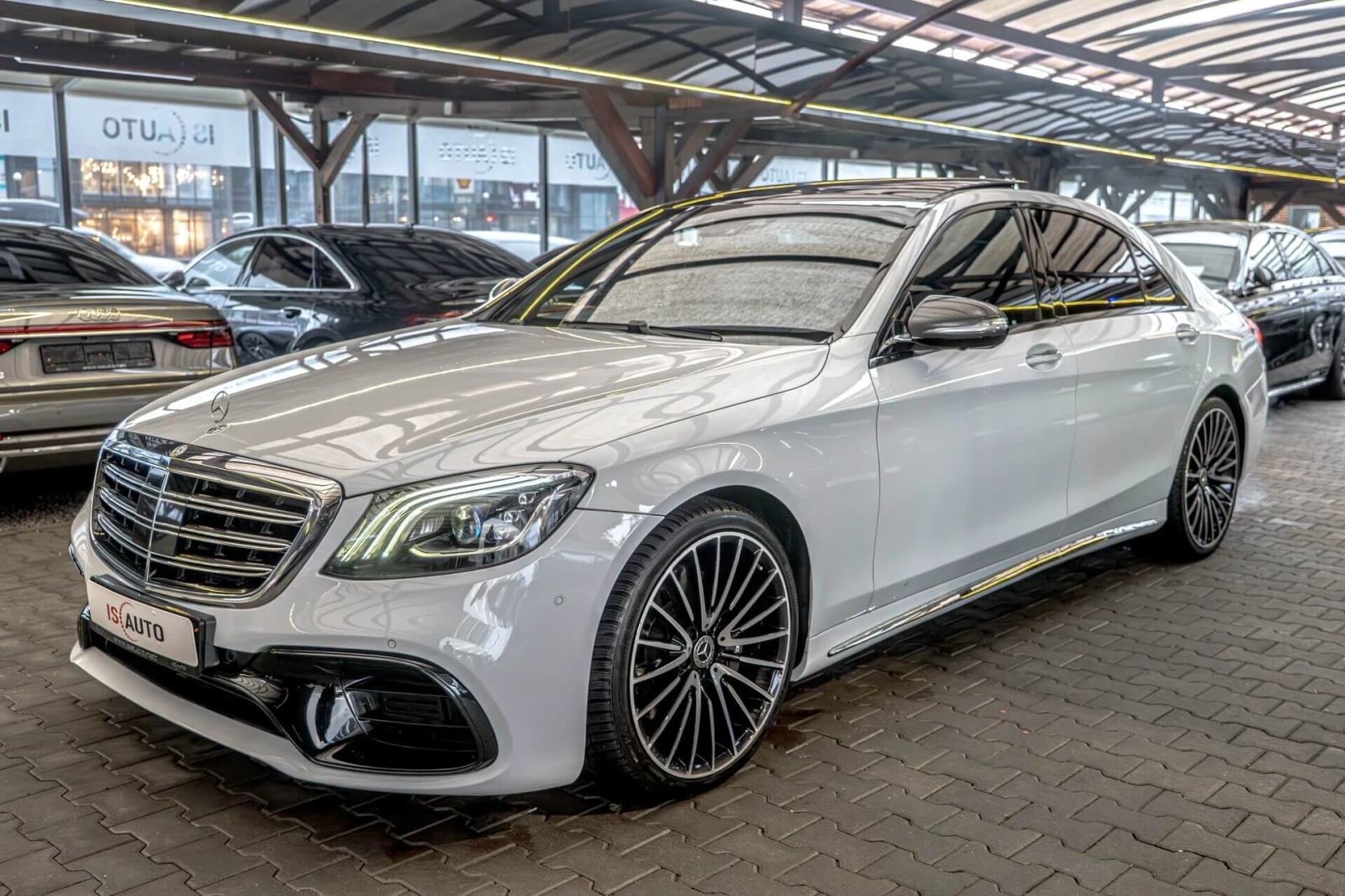 Mercedes-Benz S 400 AMG/4Matic/Ambient/Burmester/Long/Panorama/������  | Mobile.bg � ����������� 3