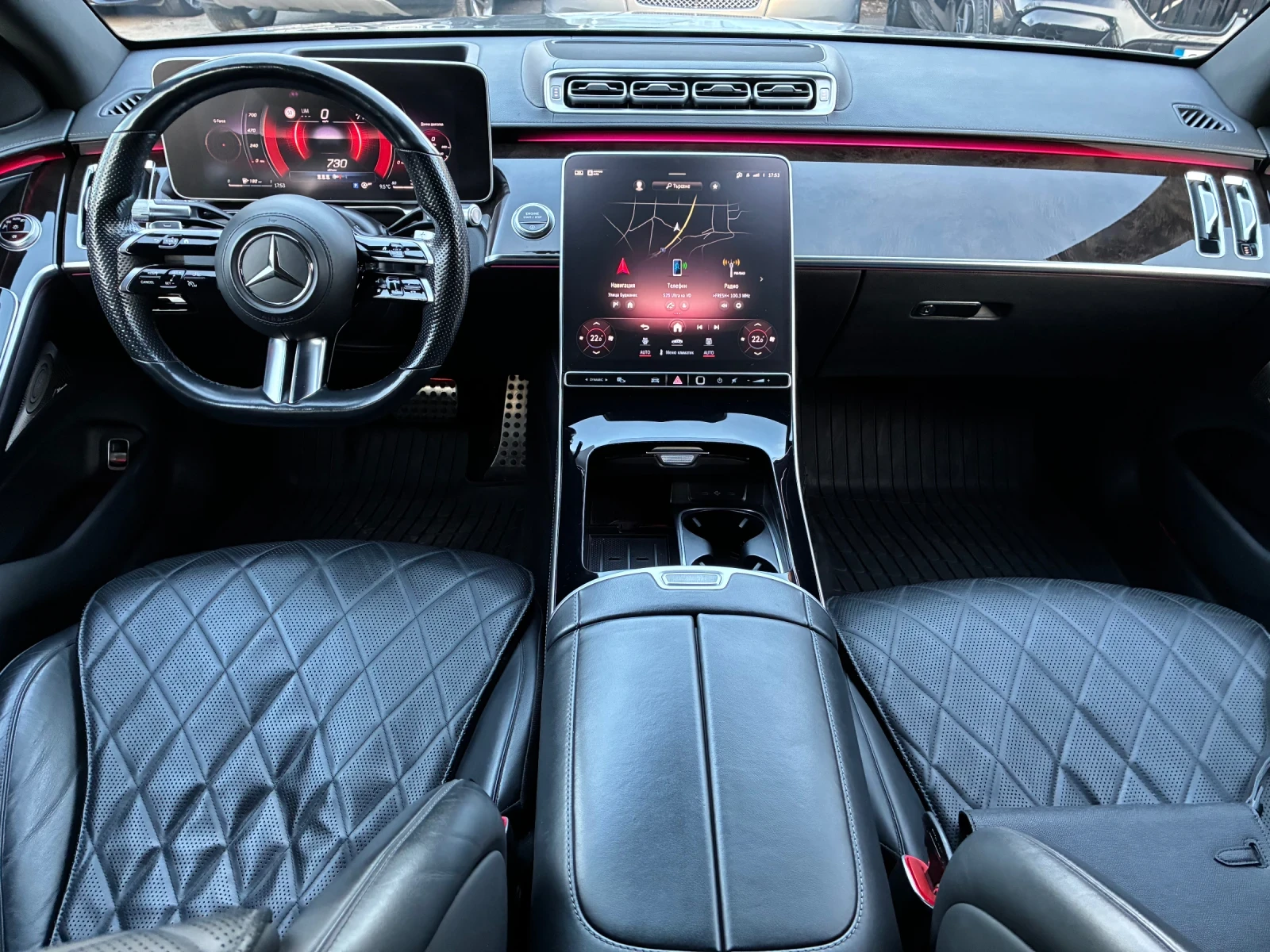 Mercedes-Benz S 400 D/4MATIC/LONG/BRABUS/����� ������!!! | Mobile.bg � ����������� 8