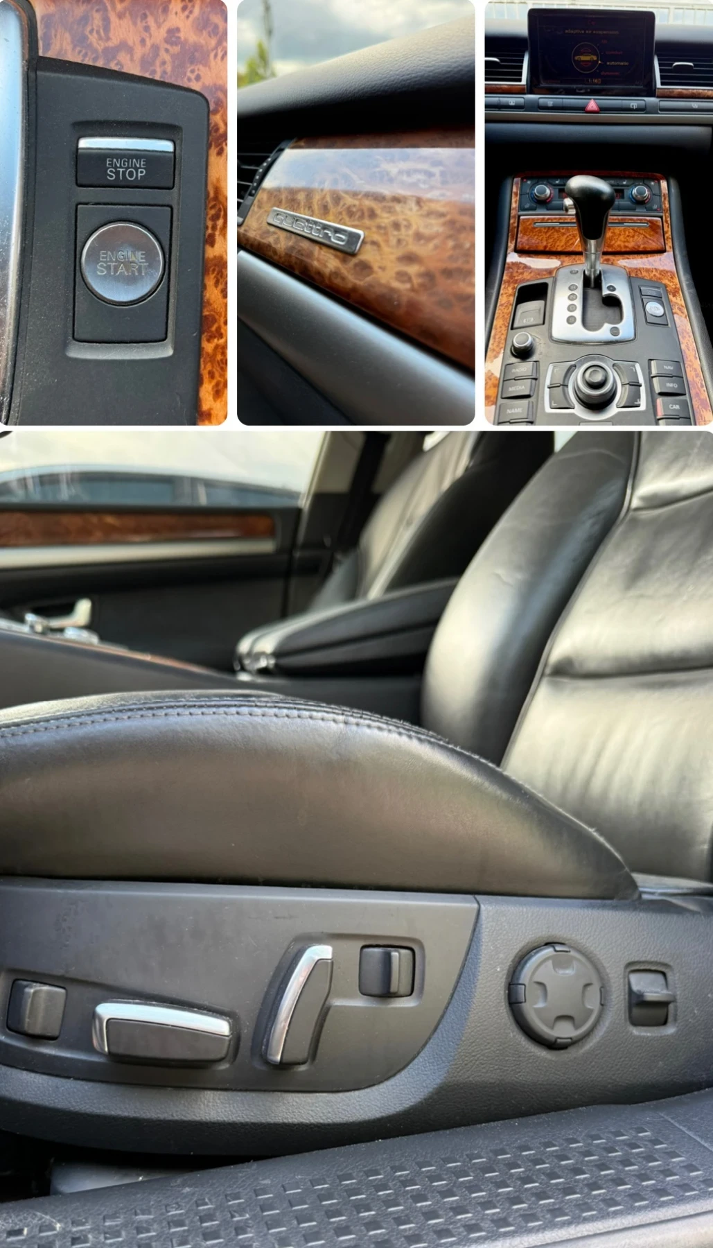 Audi A8 3.0TDI/ Quattro/ BOSE/ , снимка 12 - Автомобили и джипове - 54960928