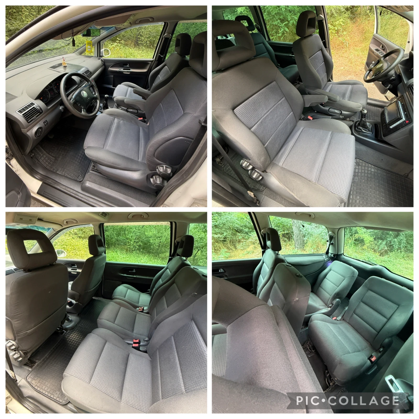 VW Sharan 1.9TDI, снимка 9 - Автомобили и джипове - 55212288