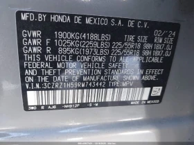 Honda Hr-v 2l 2Wd Sport/2Wd Sport W/O Bsi, снимка 9 - Автомобили и джипове - 53620490