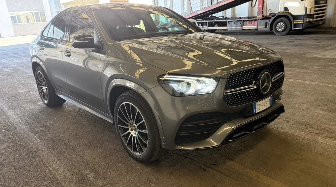 Mercedes-Benz GLE 350d, 9G, COUPE, AMG LINE, NIGHT, PANO, BURM, DIST, снимка 3 - Автомобили и джипове - 54100193
