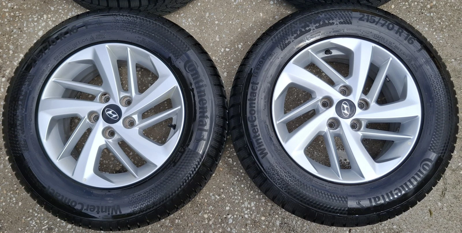 Гуми с джанти Continental 215/70R16, снимка 3 - Гуми и джанти - 56076051