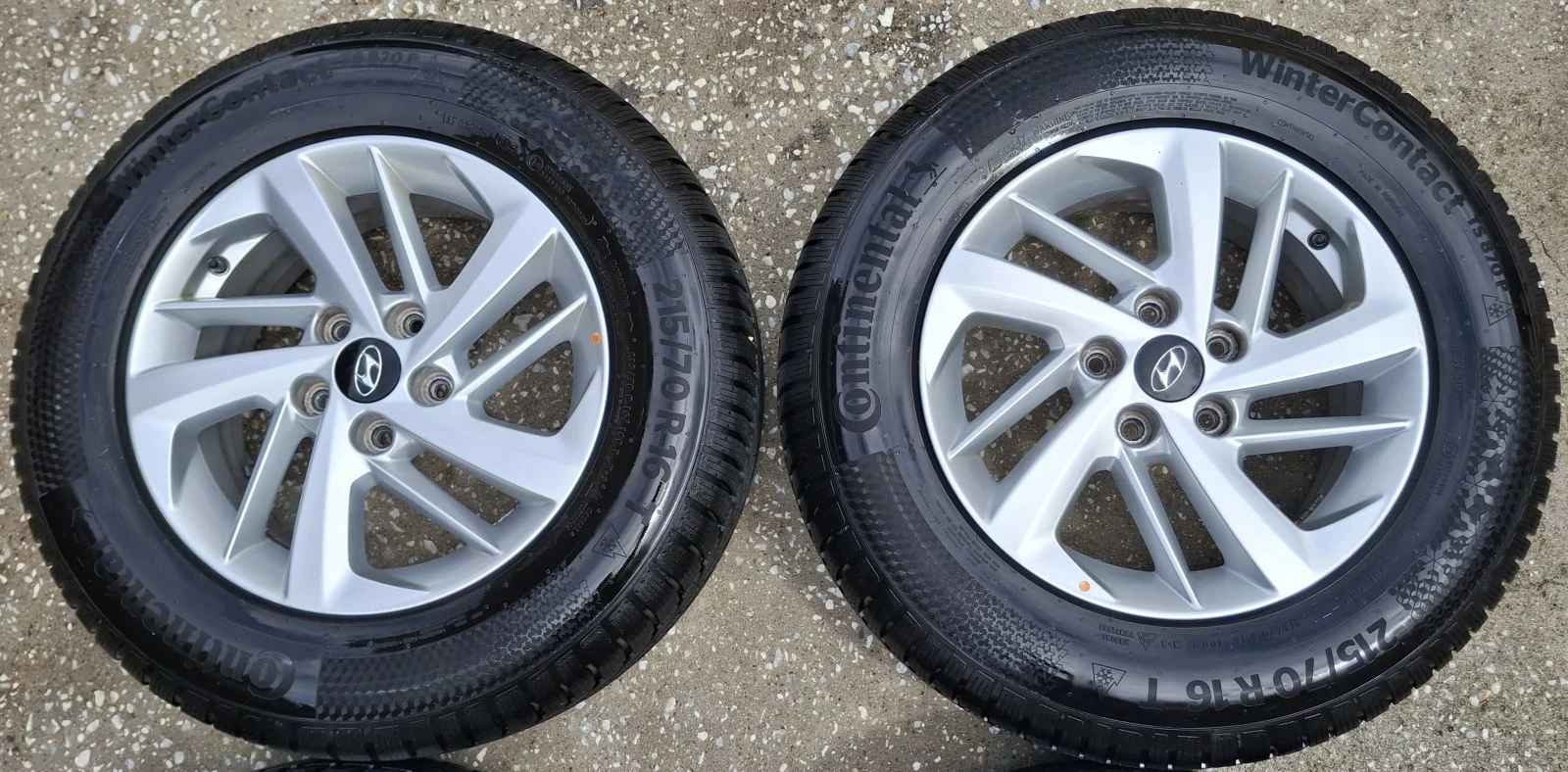 Гуми с джанти Continental 215/70R16, снимка 4 - Гуми и джанти - 56076051