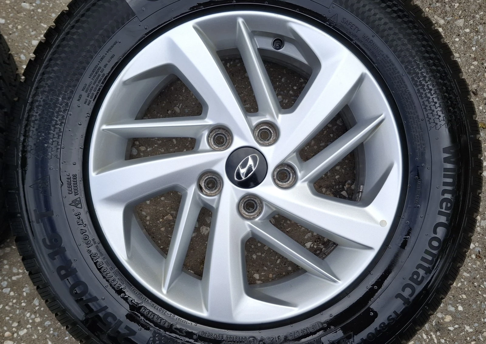 Гуми с джанти Continental 215/70R16, снимка 8 - Гуми и джанти - 56076051