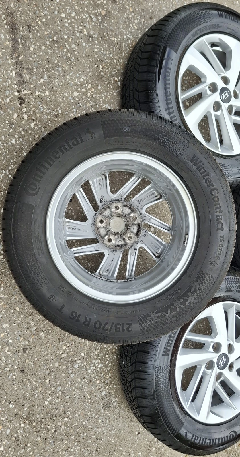 Гуми с джанти Continental 215/70R16, снимка 14 - Гуми и джанти - 56076051