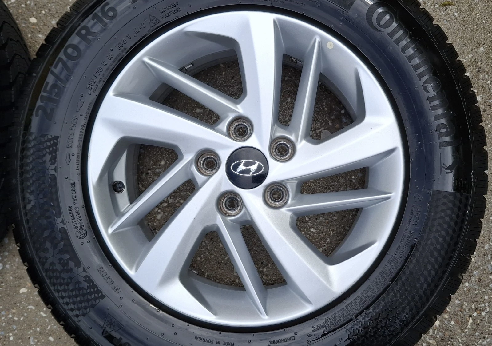 Гуми с джанти Continental 215/70R16, снимка 9 - Гуми и джанти - 56076051