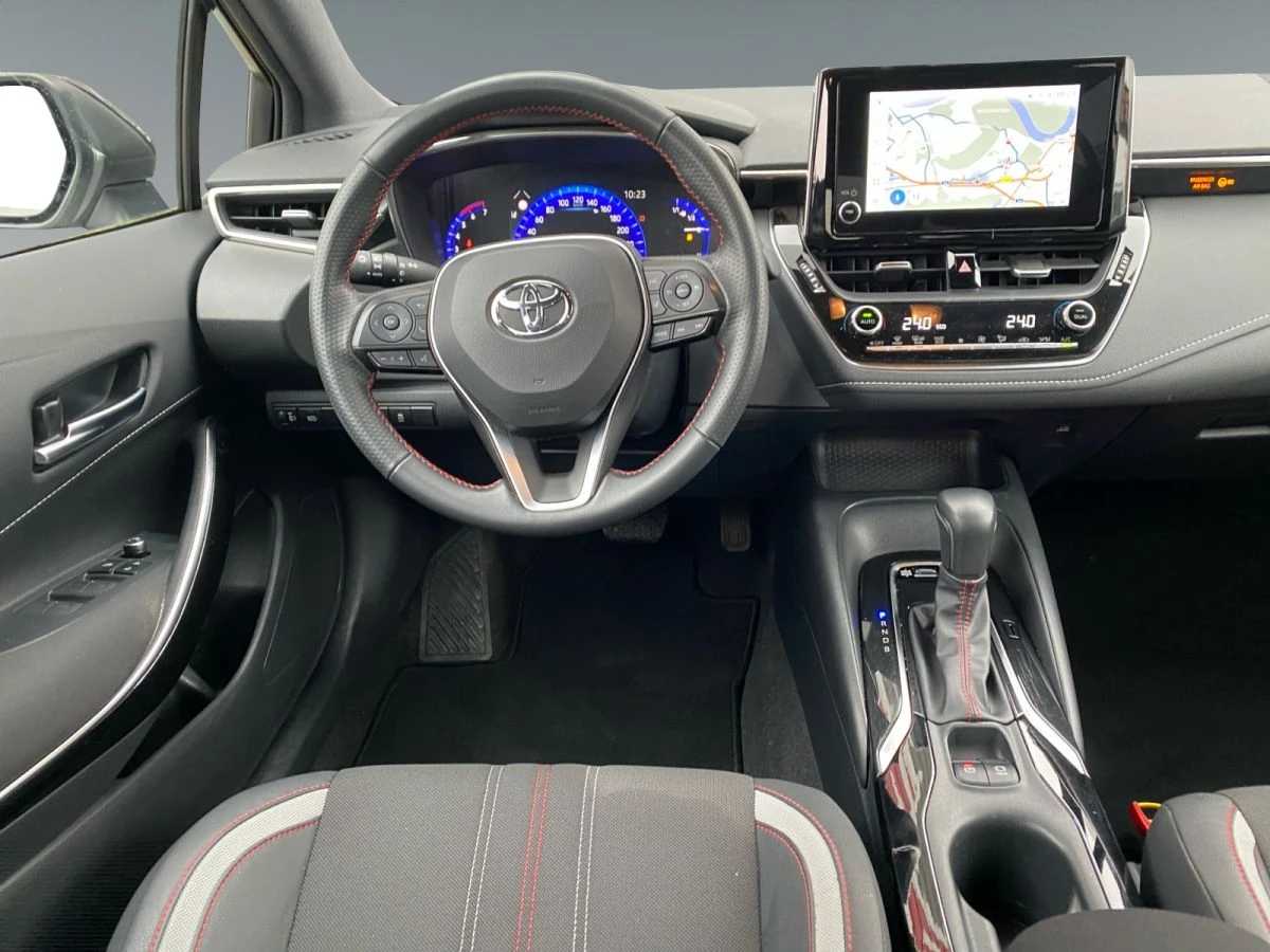 Toyota Corolla 1.8 HYBRID/TOURING/122HP/GR-SPORT/CARPLAY/624bpr - изображение 10