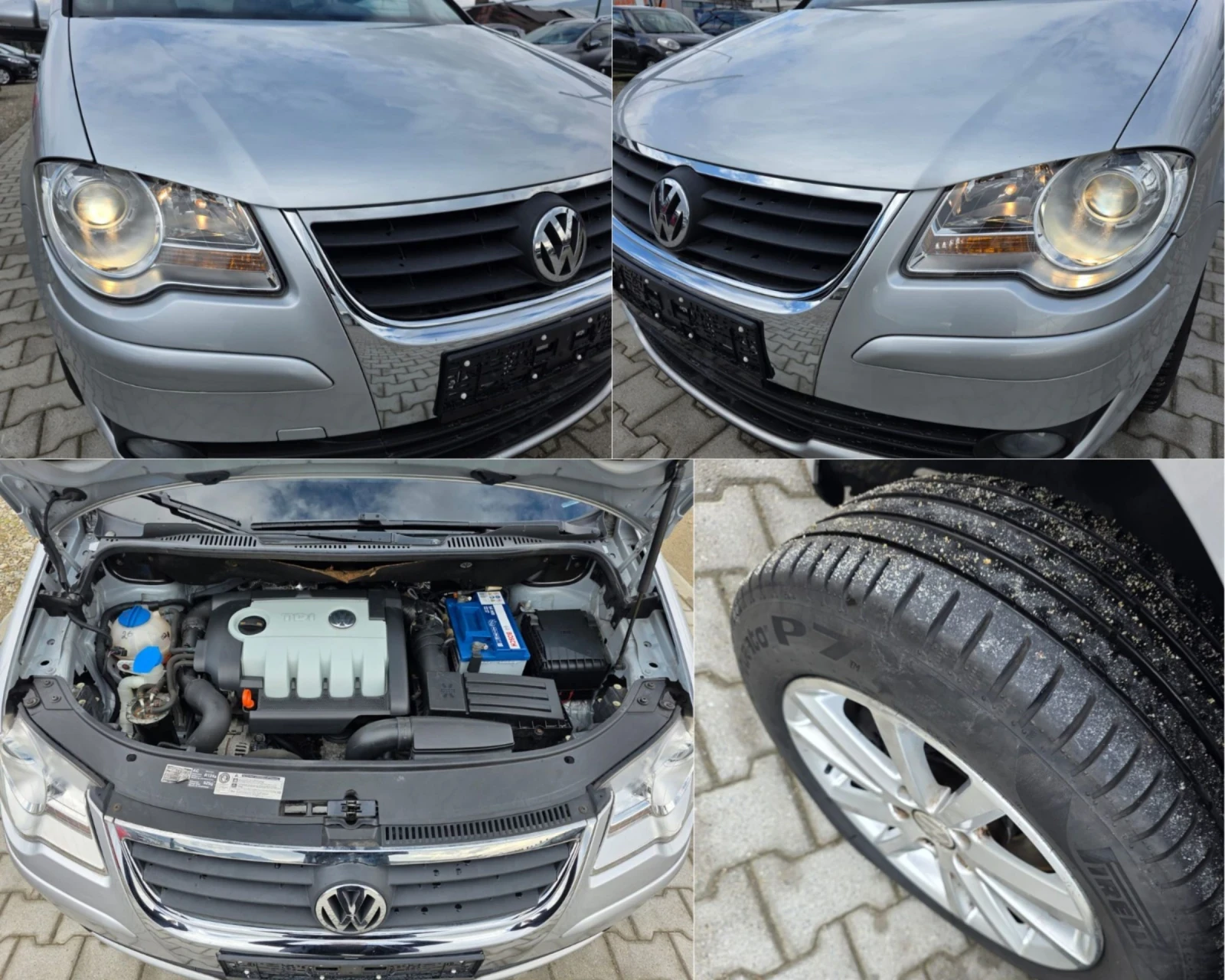 VW Touran 2.0TDi 7 154000 Navi  | Mobile.bg   16