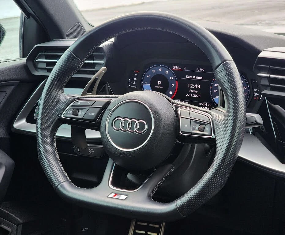 Audi S3 2.0T quattro Progressiv* АвтоКредит* (Цена до БГ) , снимка 12 - Автомобили и джипове - 54182288