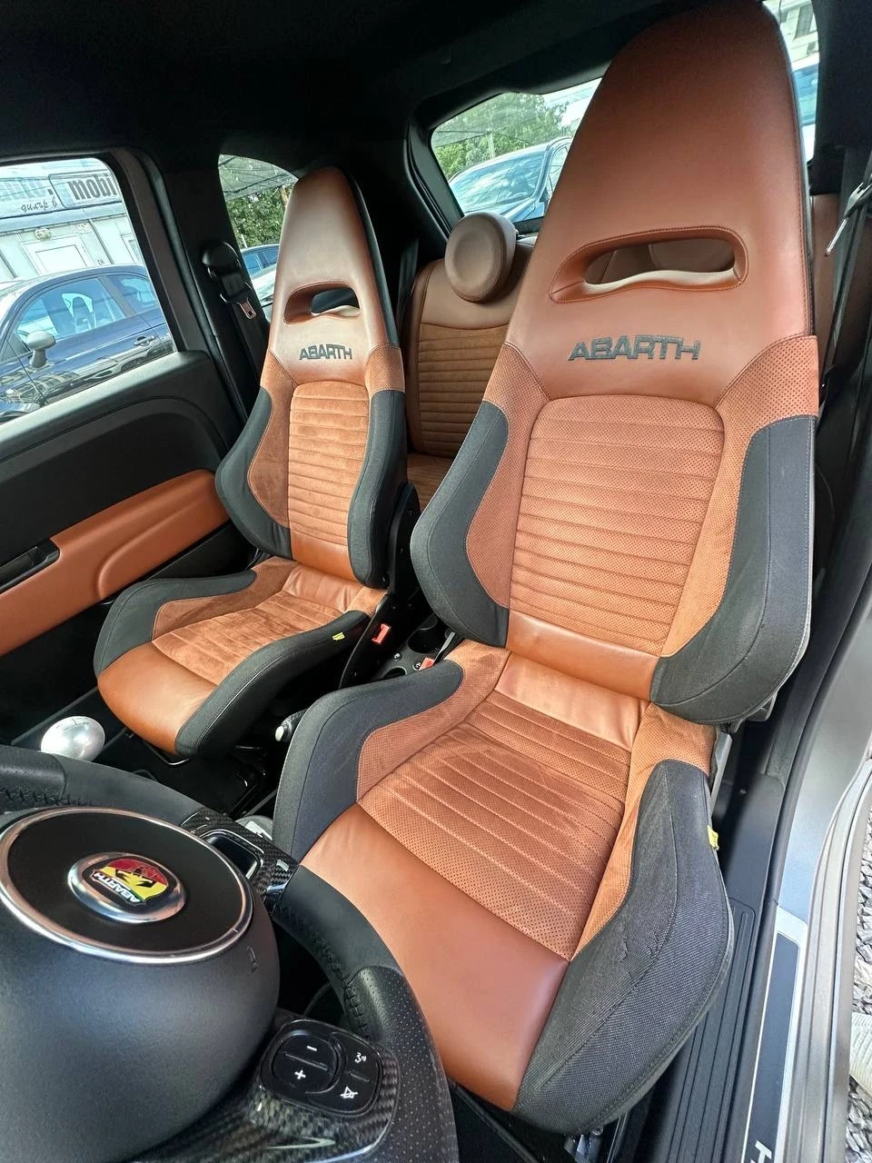 Abarth 595 180к.с. SABELT CARBON Competizione Full Carbon , снимка 12 - Автомобили и джипове - 55444695
