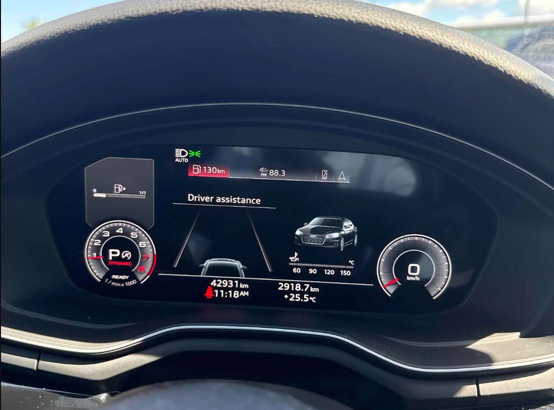 Audi A5 BLACK OPTICS* 40к* S-line* Audi Virtual* Подгрев, снимка 8 - Автомобили и джипове - 55966960
