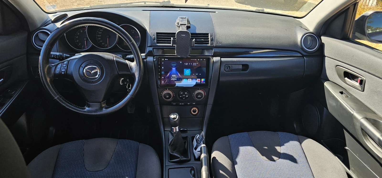 Mazda 3 1.6 105кс ГАЗ , снимка 11 - Автомобили и джипове - 56357060
