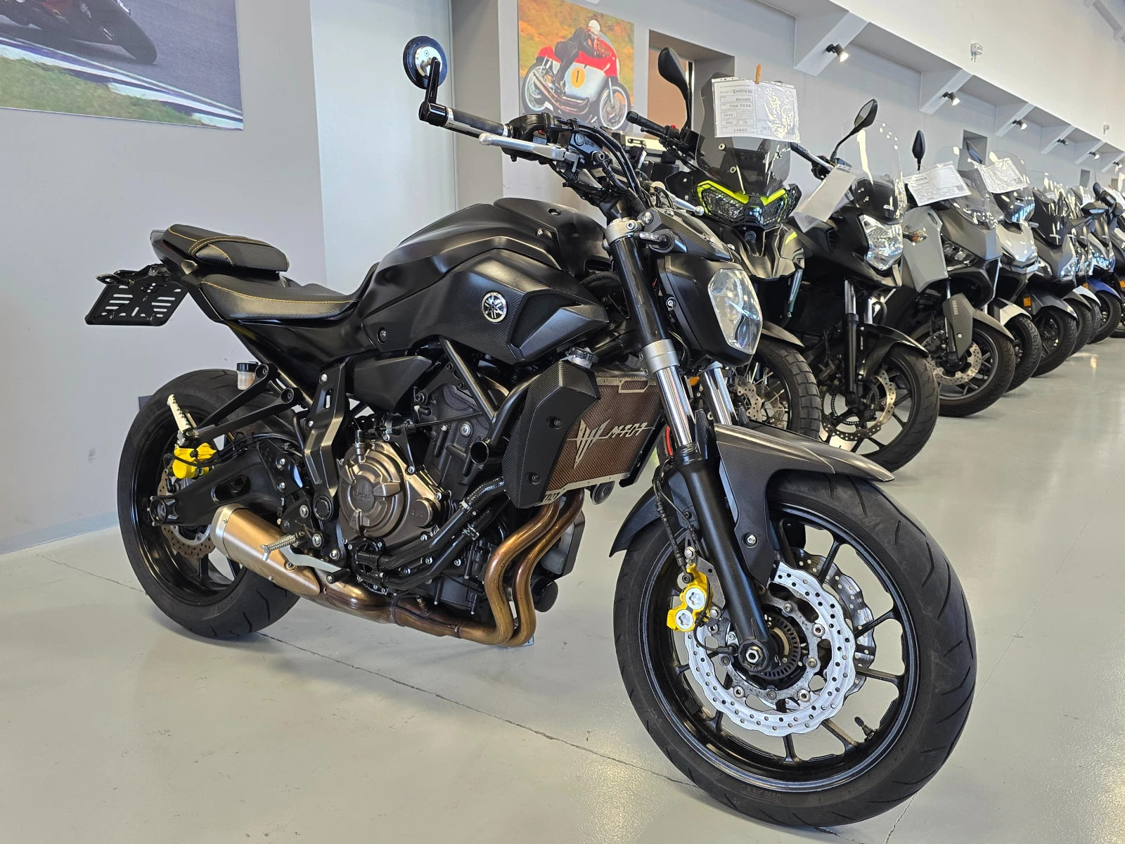 Yamaha Mt-07 700ie, ABS, 2017г., снимка 2 - Мотоциклети и мототехника - 55523734