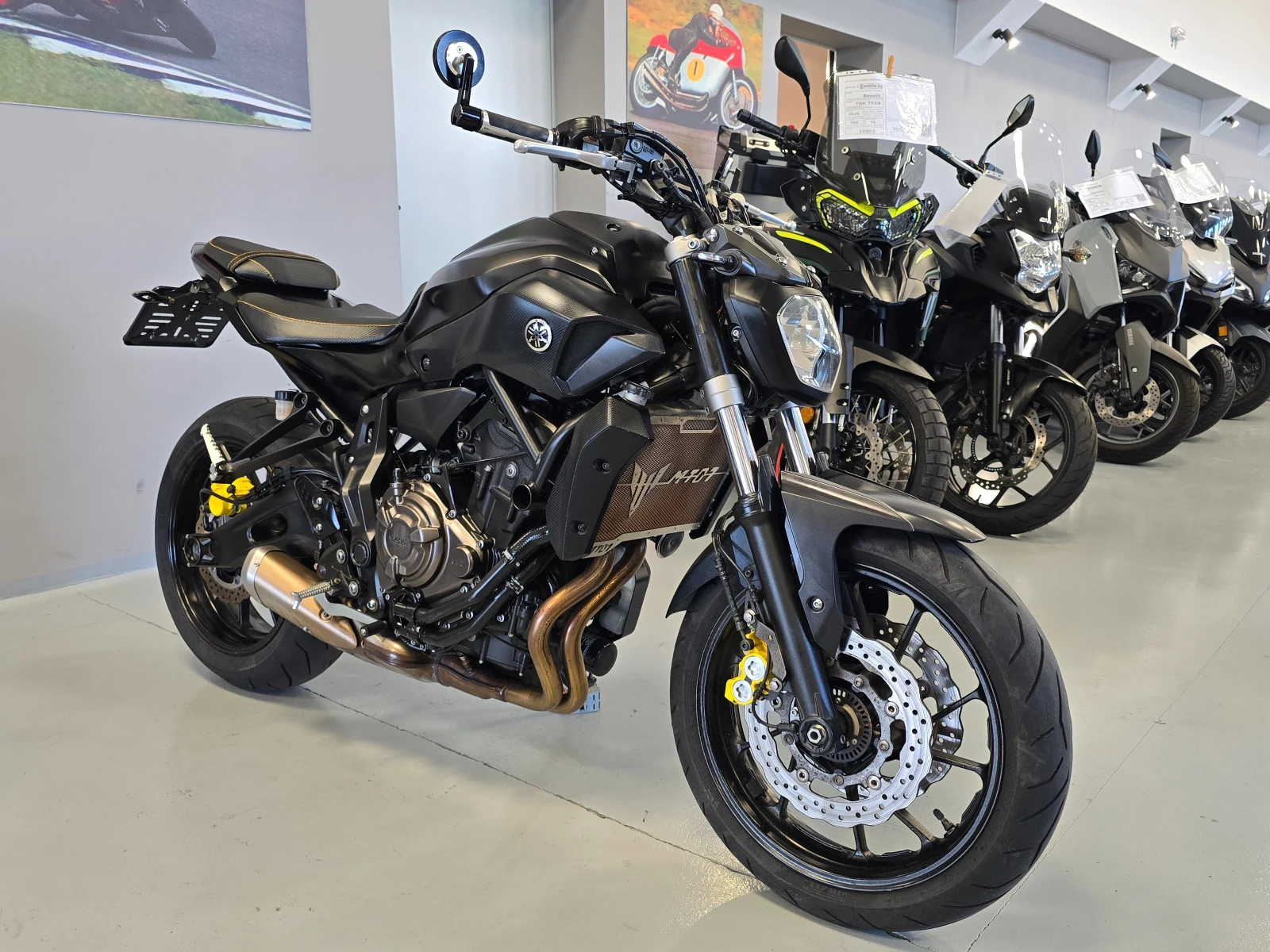 Yamaha Mt-07 700ie, ABS, 2017г.