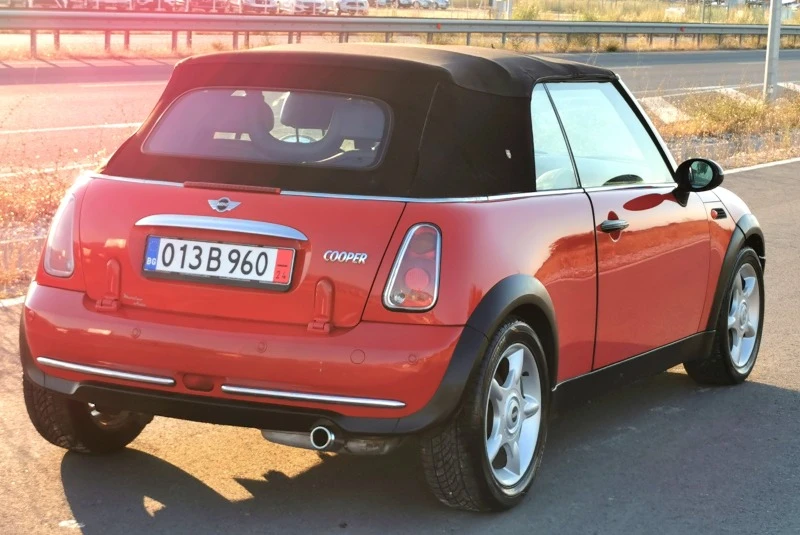 Mini Cooper cabrio 1.6i 116ks, снимка 4 - Автомобили и джипове - 41777056