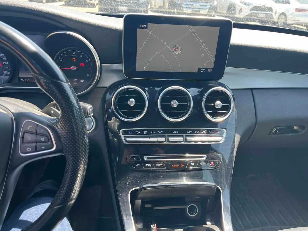 Mercedes-Benz C 300 * 360 * СЛЕДЕНЕ НА ЛЕНТИ * ПОДГРЕВ, снимка 9 - Автомобили и джипове - 54435596