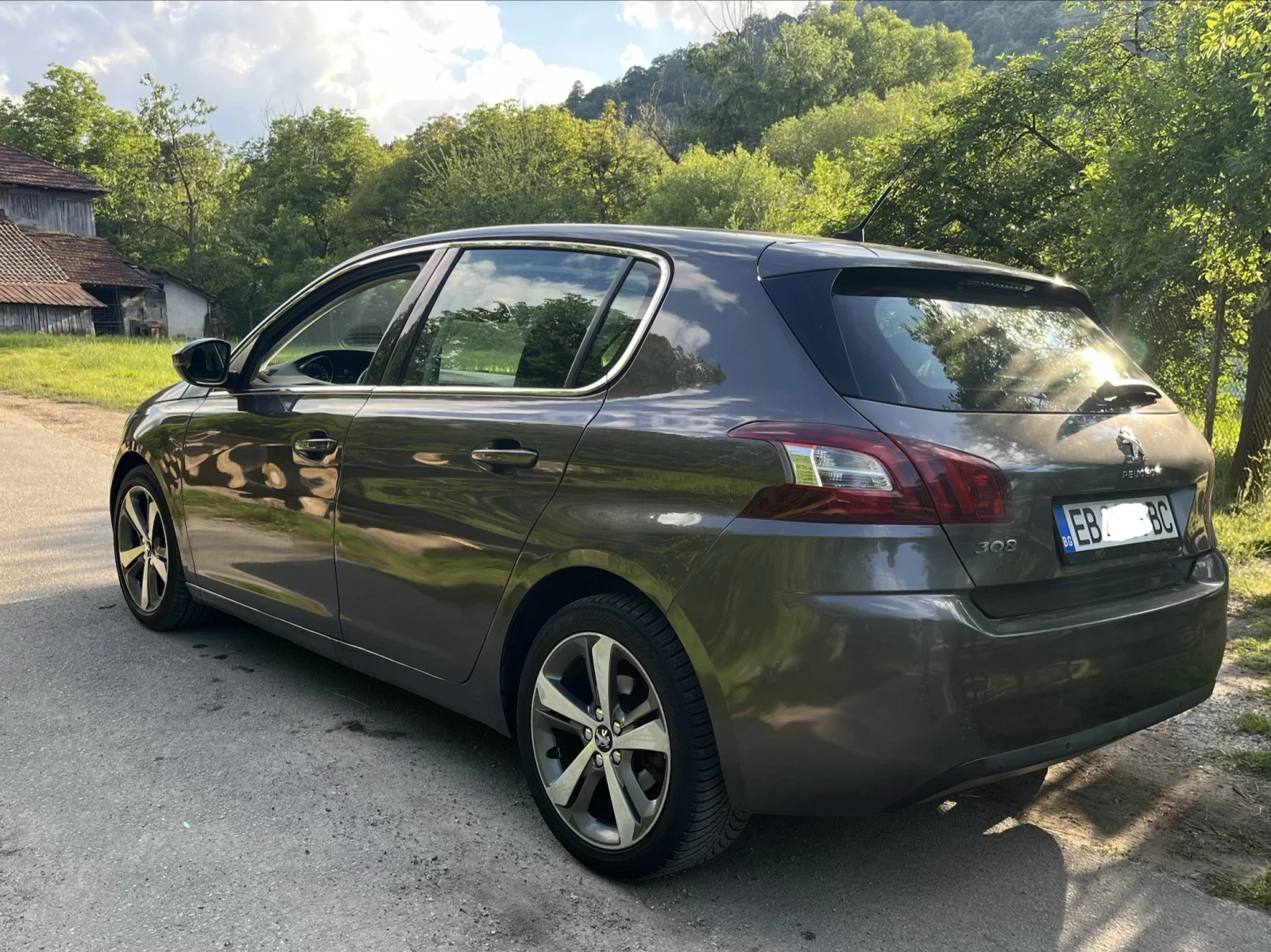 Peugeot 308 1.6HDI, Allure, обслужен, снимка 7 - Автомобили и джипове - 54692105