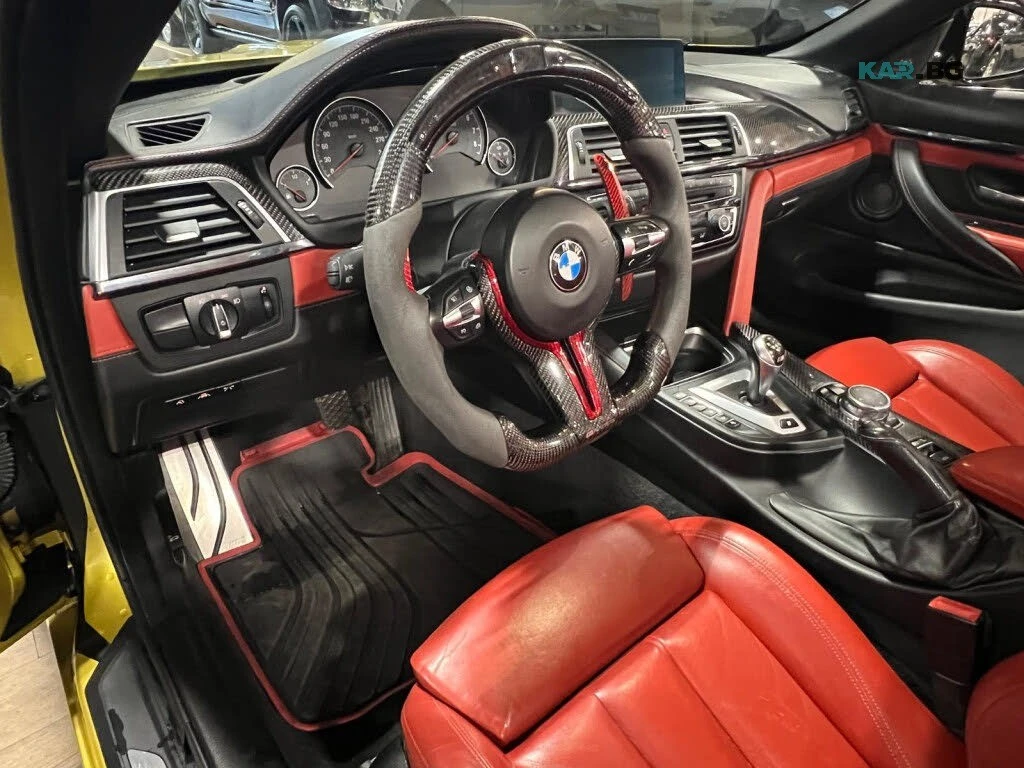 BMW M4 Convertible * RWD * АвтоКредит * (ЦЕНА ДО БГ), снимка 12 - Автомобили и джипове - 56302372
