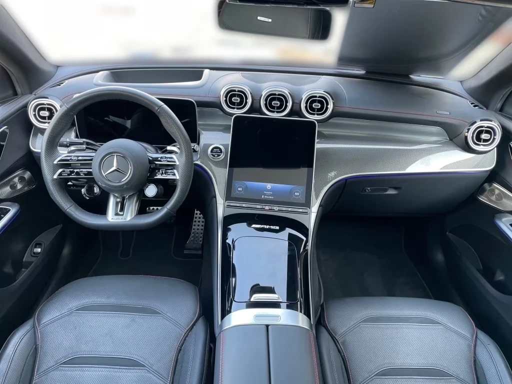 Mercedes-Benz GLC 43 AMG COUPE / 4 MATIC / BURMESTER / 360 / HEAD UP / PANO, снимка 11 - Автомобили и джипове - 54855878