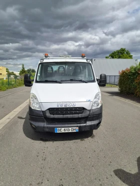 Iveco 35c13 Самосвал с кран , снимка 2