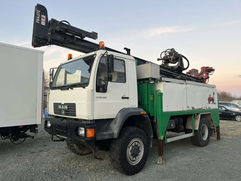 Други специализирани машини MAN 4x4 Сондажна машина - професионална до 400м , снимка 2 - Индустриална техника - 50577076