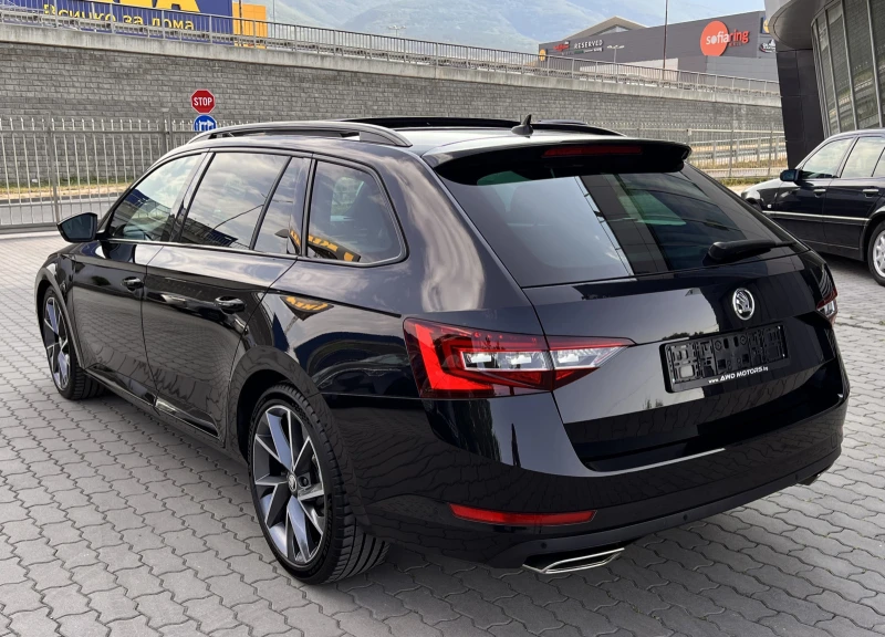 Skoda Superb 2.0TSi Sport Line 4х4 Панорама Дистроник CarPlay, снимка 4 - Автомобили и джипове - 46981517