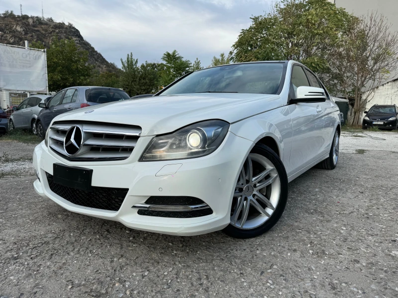 Mercedes-Benz C 220 CDI 170HP AVTOMAT FACE AMG NAVI LED PANORAMA 2014G, снимка 1 - Автомобили и джипове - 47432770