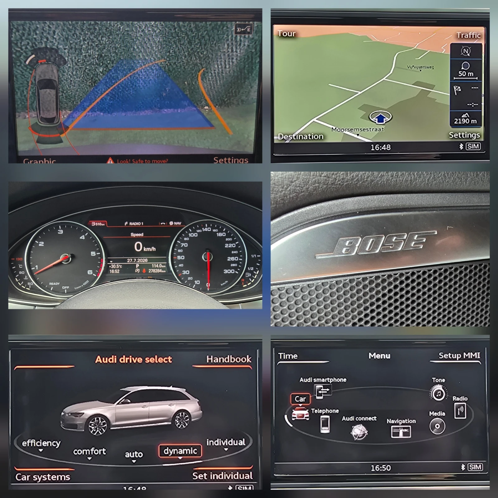 Audi A6 3.0Bi-TDI* RS COMPETITION* 326кс* MATRIX* FACE* 8-, снимка 17 - Автомобили и джипове - 55449954