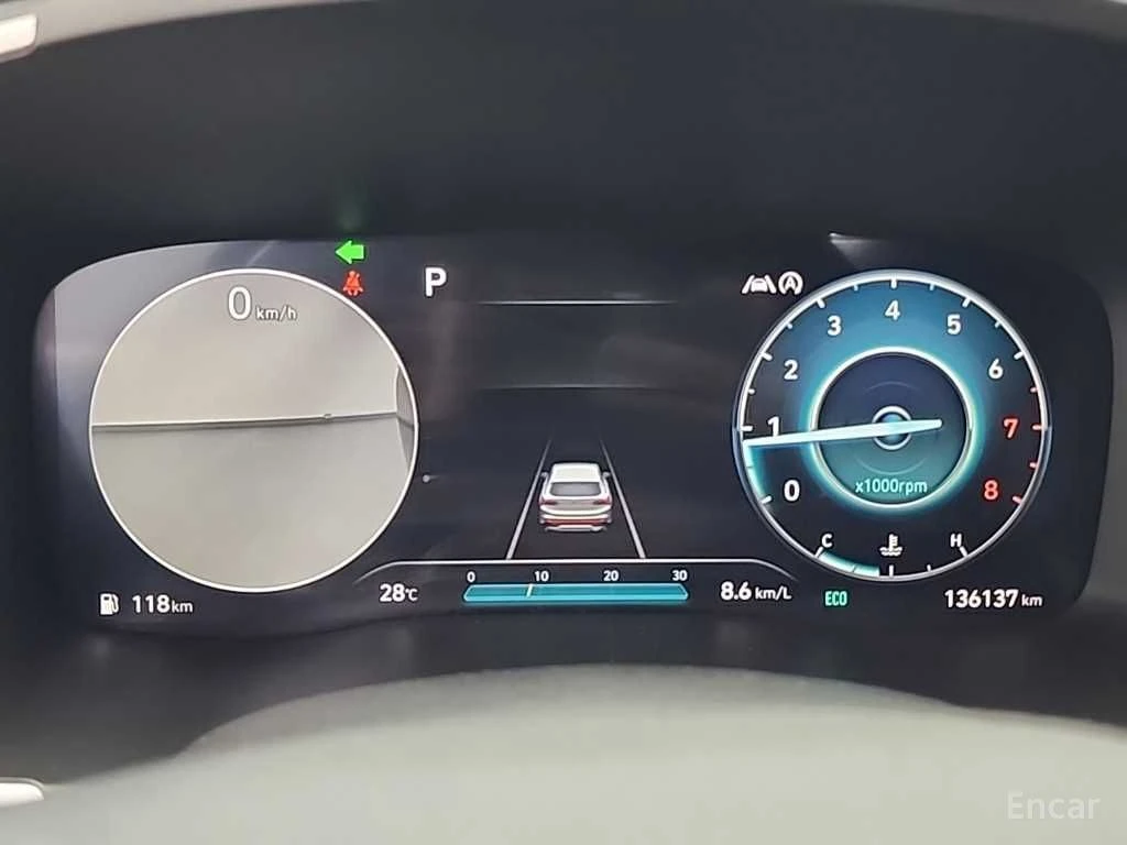 Hyundai Santa fe 2.5T* CALLIGRAPHY* DISTRONIC* LANE ASSIST* ОБДУХВА, снимка 9 - Автомобили и джипове - 54982383