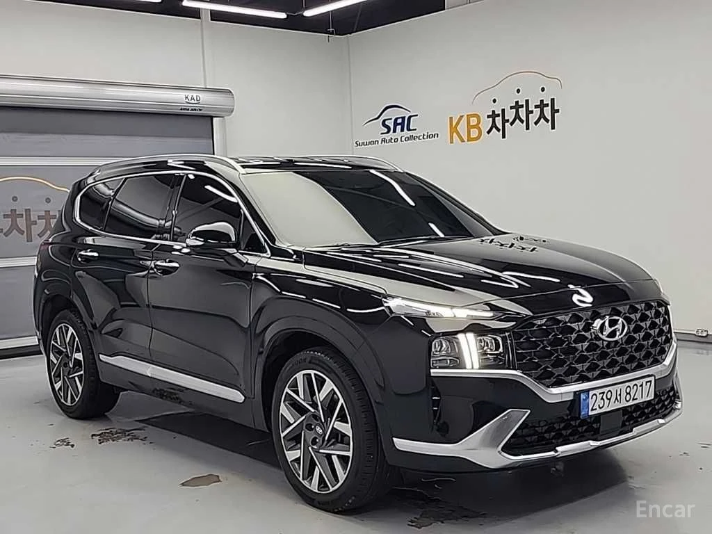 Hyundai Santa fe 2.5T* CALLIGRAPHY* DISTRONIC* LANE ASSIST* ОБДУХВА, снимка 3 - Автомобили и джипове - 54982383