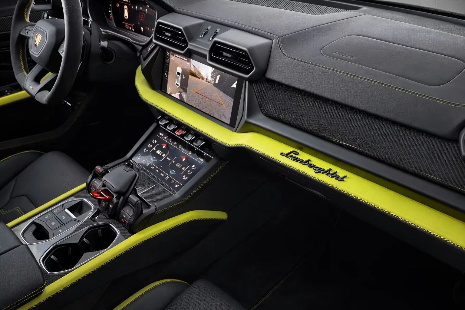 Lamborghini Urus SE/B&O/23"/SPORTIVO/NIGHT VISION/CARBON FULL/, снимка 11 - Автомобили и джипове - 55845654