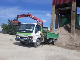 Isuzu Nqr Кран-Самосвал, снимка 1