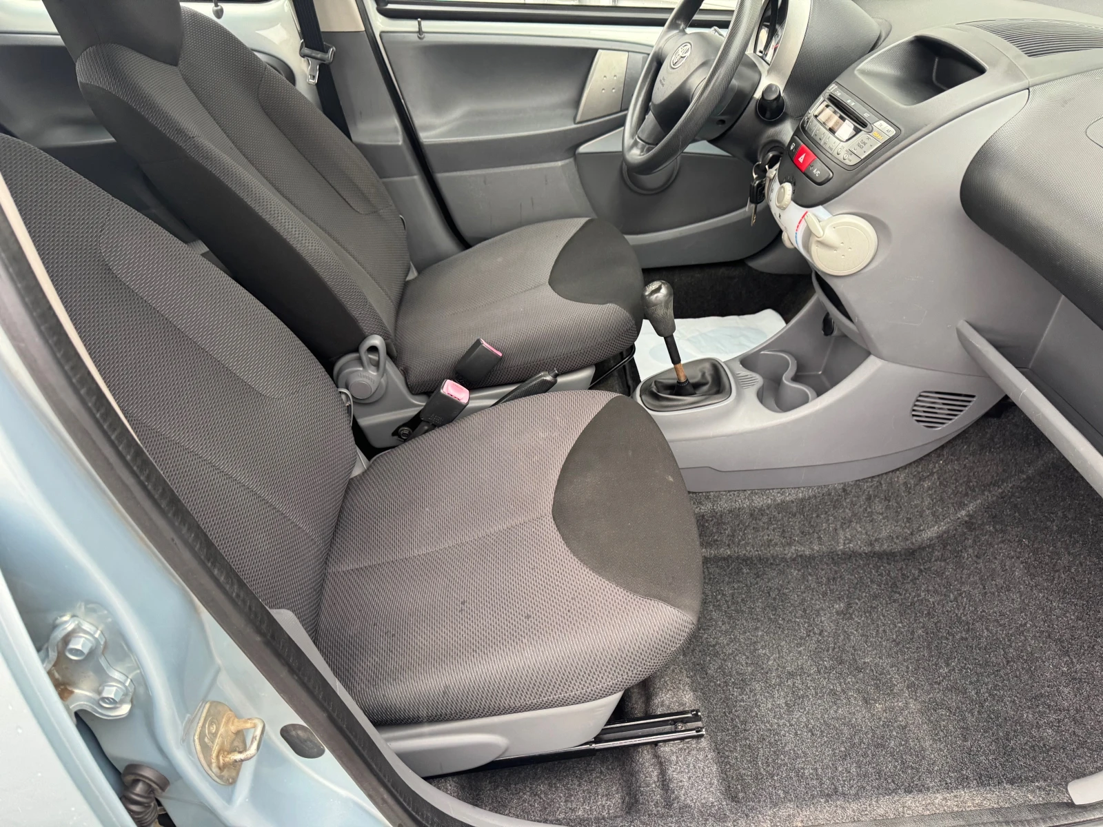 Toyota Aygo 1.0i 68ps, клима, ел.пакет, евро 4, може GPL - изображение 10