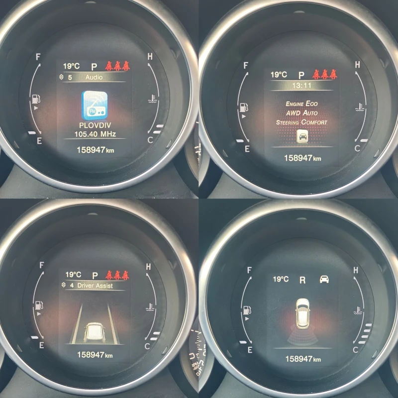 Fiat 500X 4x4, АВТОМАТ, ДИСТРОНИК, ПОГРЕВ, КАМЕРА, КЕЙЛЕС, Ф, снимка 14 - Автомобили и джипове - 53597629