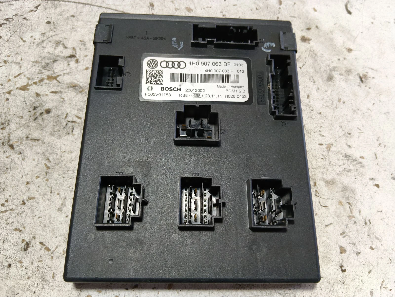 модул 4H0907063BF 4EH0907063F Audi A6