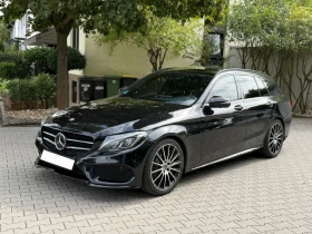 Mercedes-Benz C 220 AMG-Line, FULL, 9G-tronic, NIGHT edition., снимка 1
