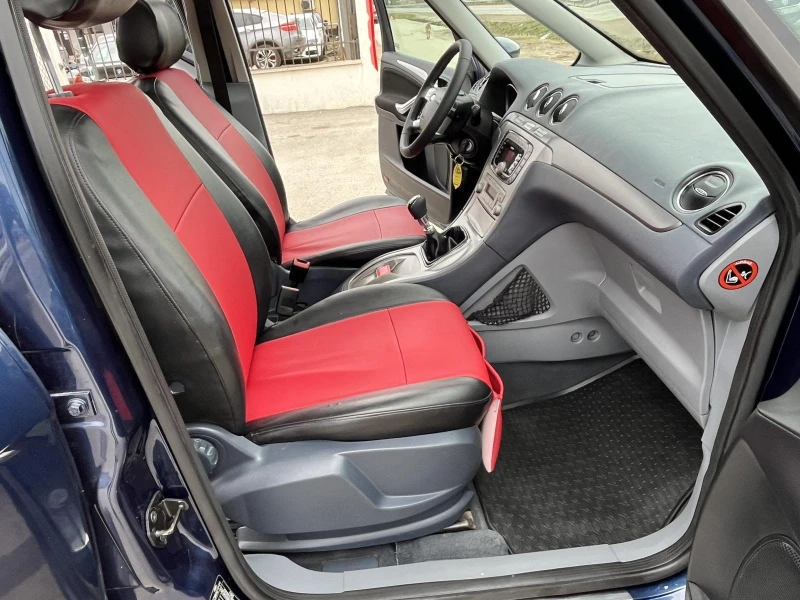Ford Galaxy FACE GHIA 2.0TDI  140кс 7 МЕСТА КОЖА ВНОС ИТАЛИЯ, снимка 11 - Автомобили и джипове - 53488444