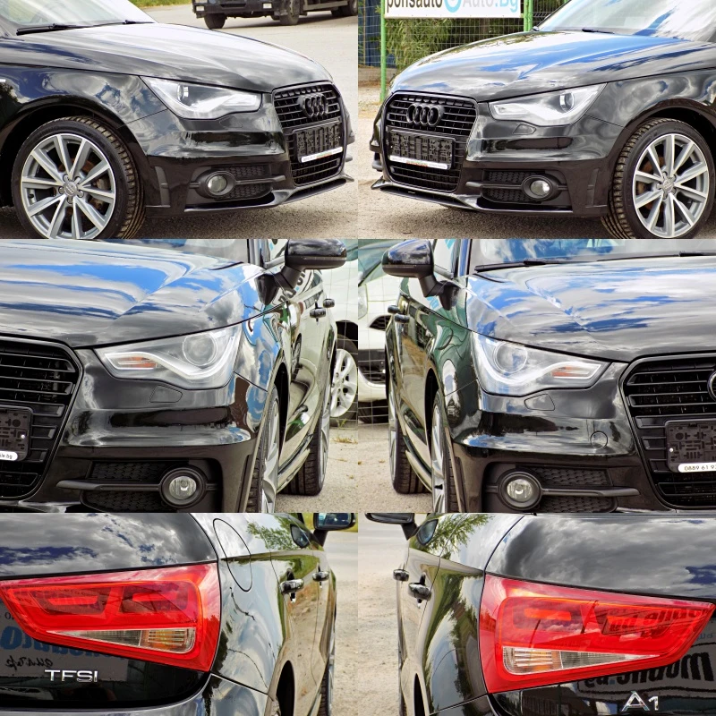 Audi A1 1.2T/S line/NAVi/РЕАЛНИ КМ, снимка 15 - Автомобили и джипове - 54610556