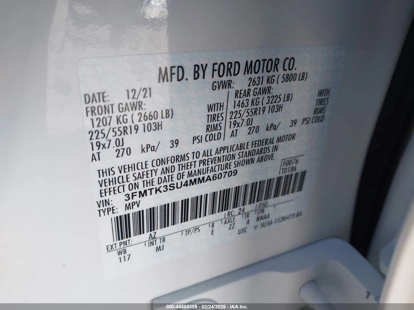 Ford Mustang Mach-E Premium, снимка 9 - Автомобили и джипове - 53960305