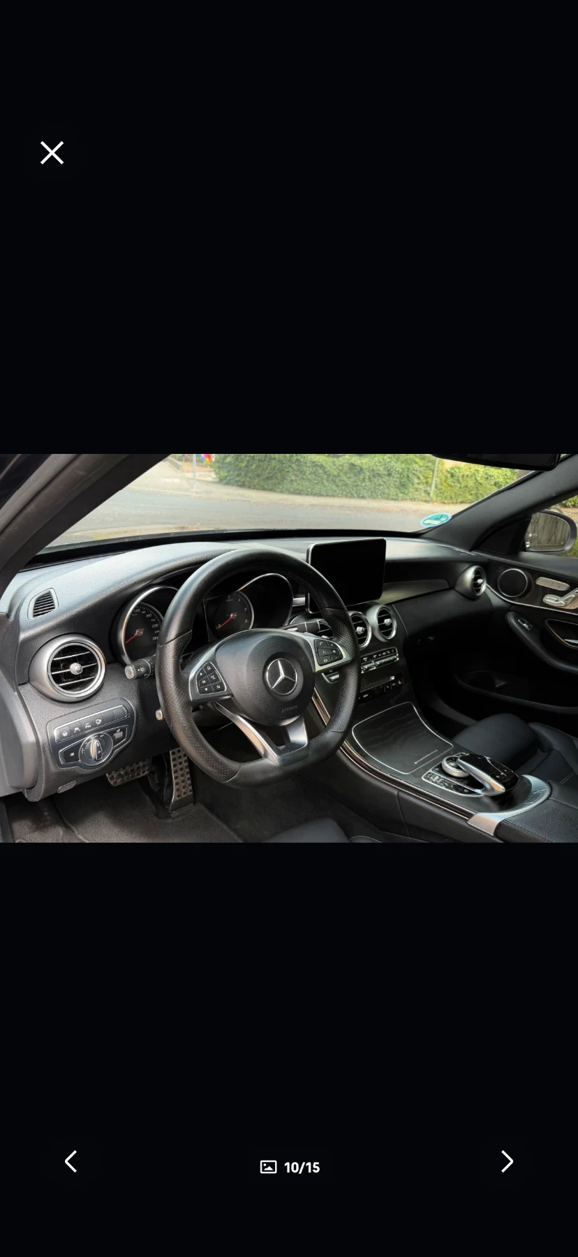 Mercedes-Benz C 220 AMG-Line, FULL, 9G-tronic, NIGHT edition., снимка 4 - Автомобили и джипове - 56103404