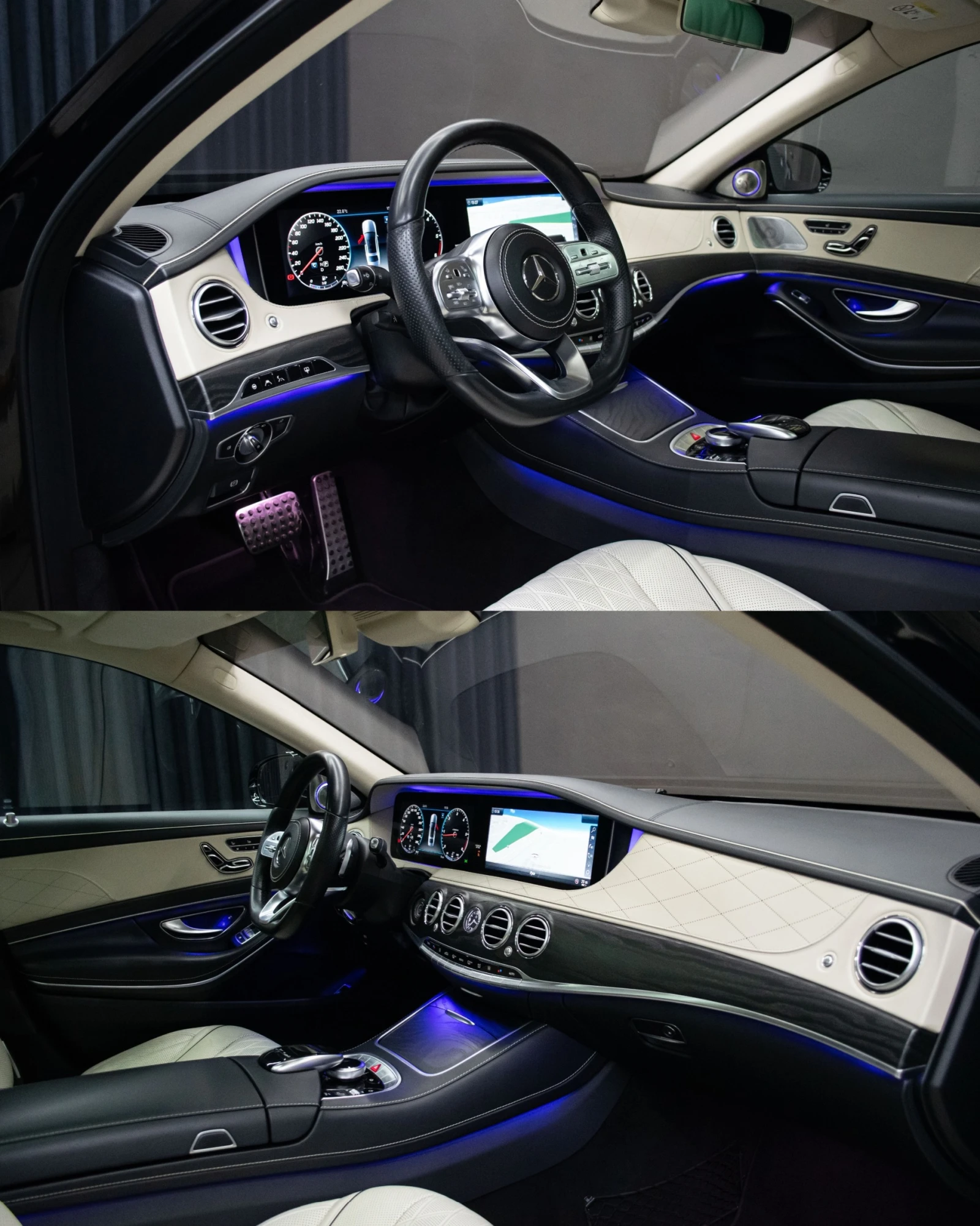 Mercedes-Benz S 400 d/Long/AMG/4Matic/Designo/����� �������� ������� | Mobile.bg � ����������� 6