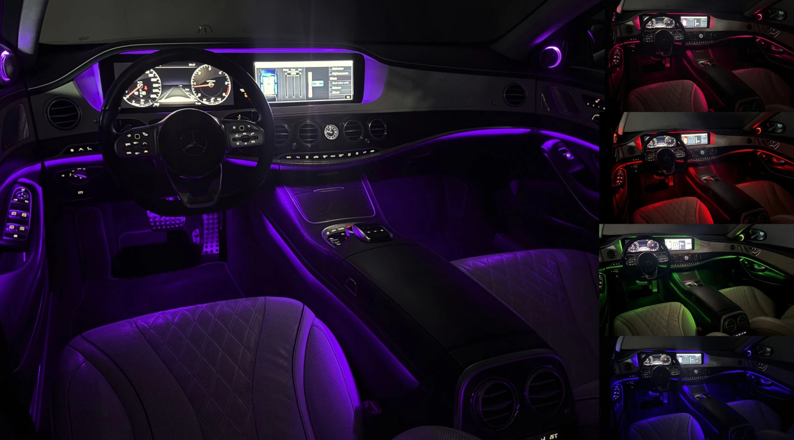 Mercedes-Benz S 400 d/Long/AMG/4Matic/Designo/����� �������� ������� | Mobile.bg � ����������� 16